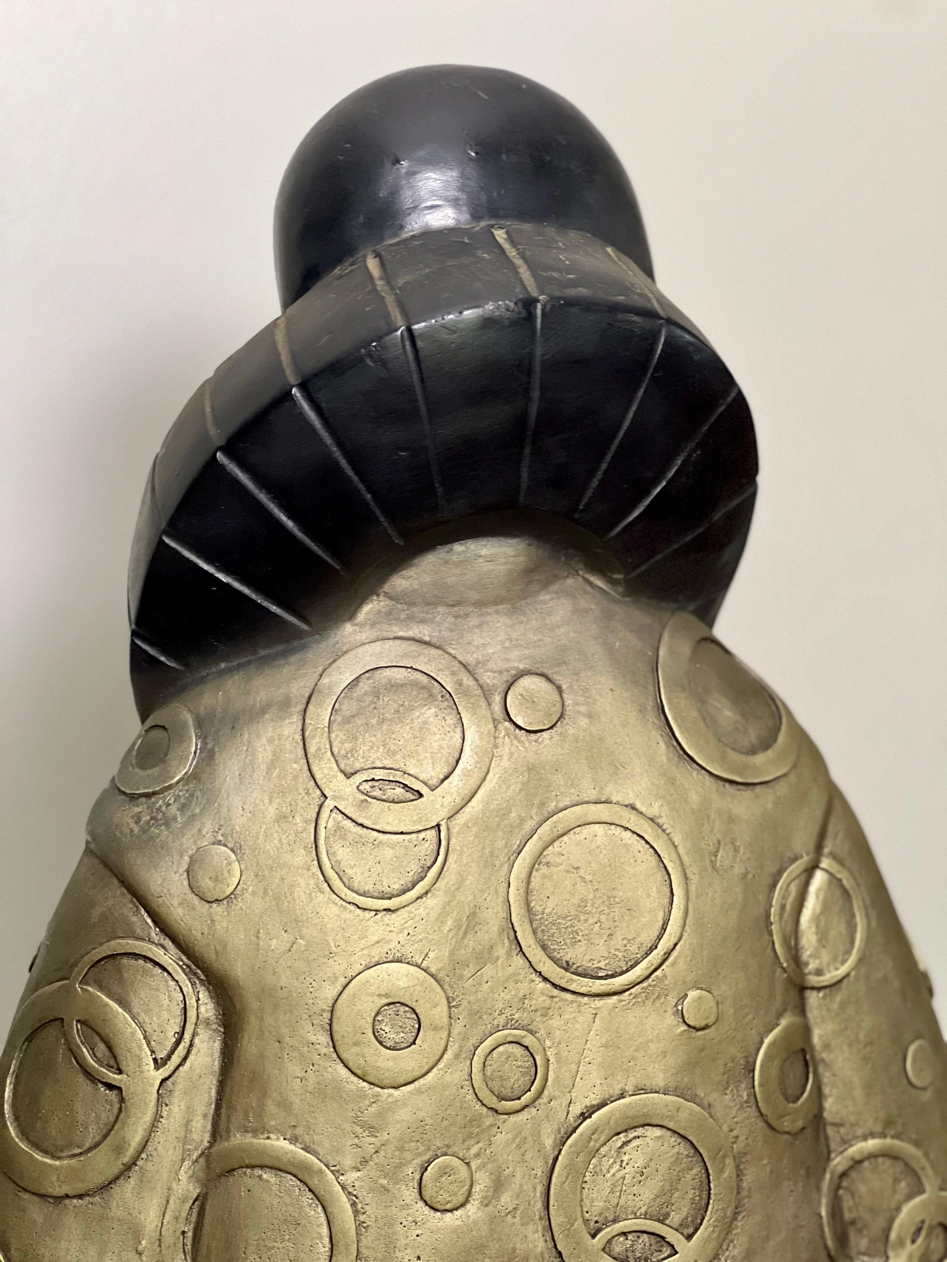 Escultura Pierrot en bronce, David Fisher, Austin Productions, 1986, Firmada en venta 1
