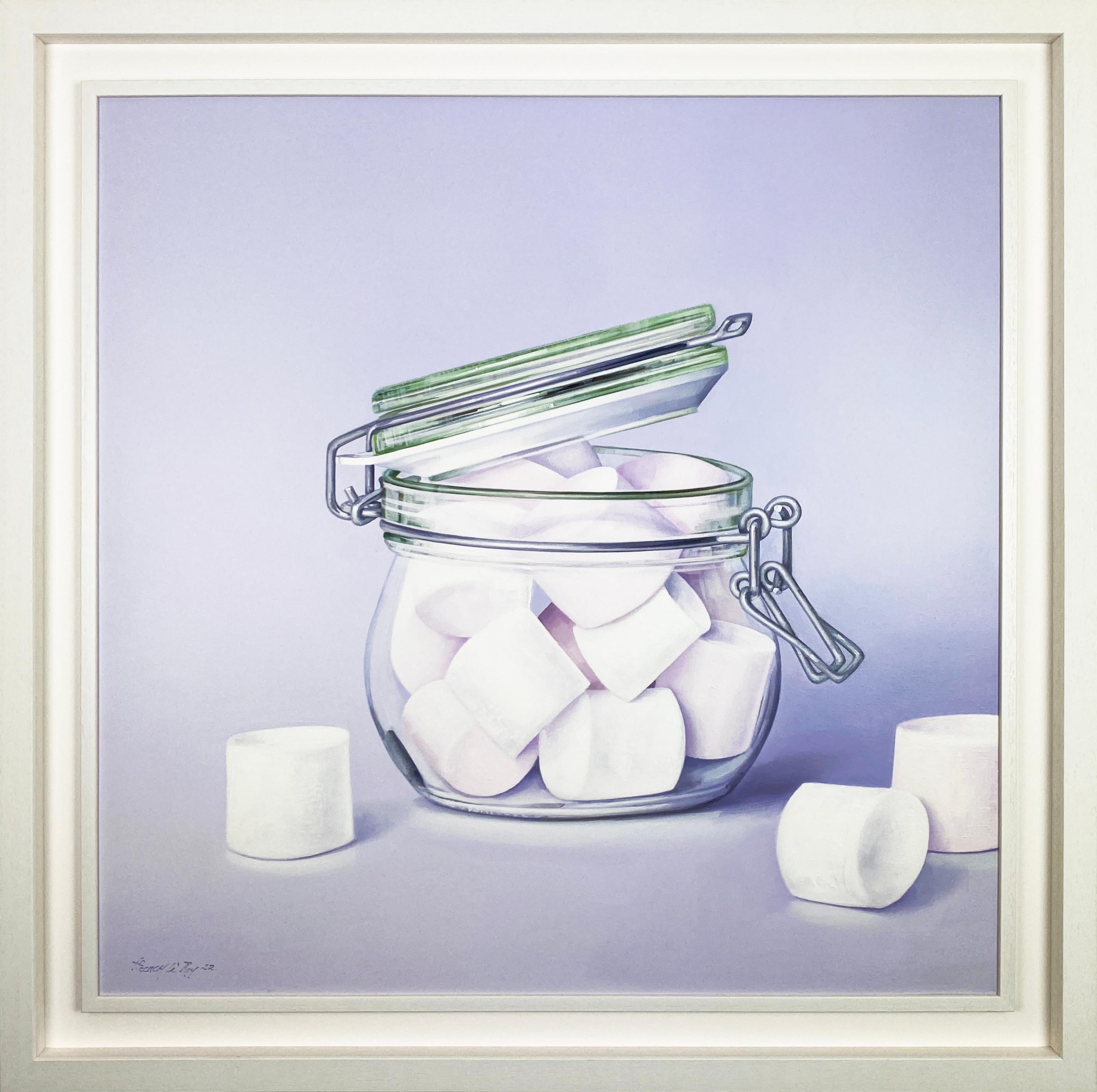 Marshmallows - Painting by David French Le-Roy