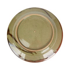 Abstraktes verziertes Steingutgeschirr von David Frith, 20. Jahrhundert