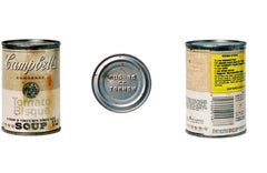 30yrs Death of Art inside a Can Triptych by David Gamble - From Warhol's Kitchen