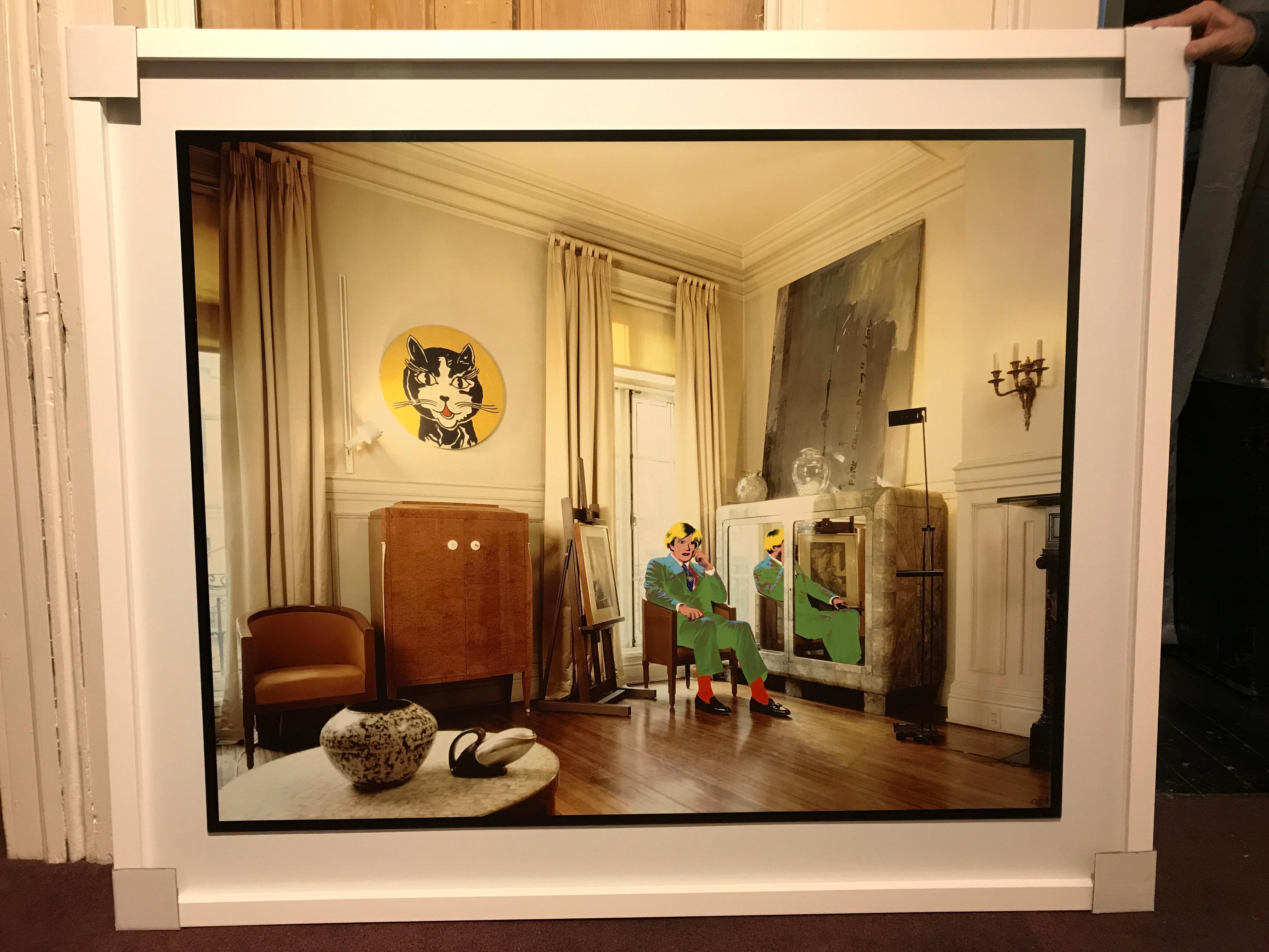 Andy Warhols Wohnzimmer, NYC  David Gamble – Pop Art im Angebot 3