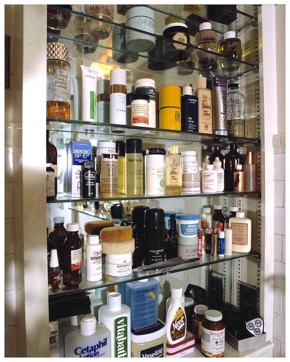 David Gamble Color Photograph - Andy Warhol's Medicine Cabinet