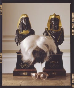 Andy Warhols Perücke und Brille von David Gamble - Ramses und Isis