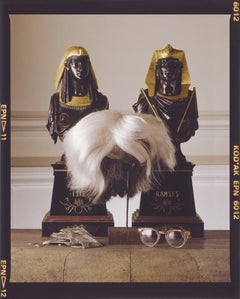 Andy Warhol's Wig, Glasses, and Money by David Gamble