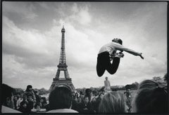 Paris Jump by David Gamble - Eiffel - Contemporary Cityscape Photography