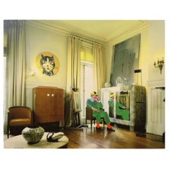 David Gamble Lienzo cromogénico británico Andy Warhol's Living Room NYC 2004