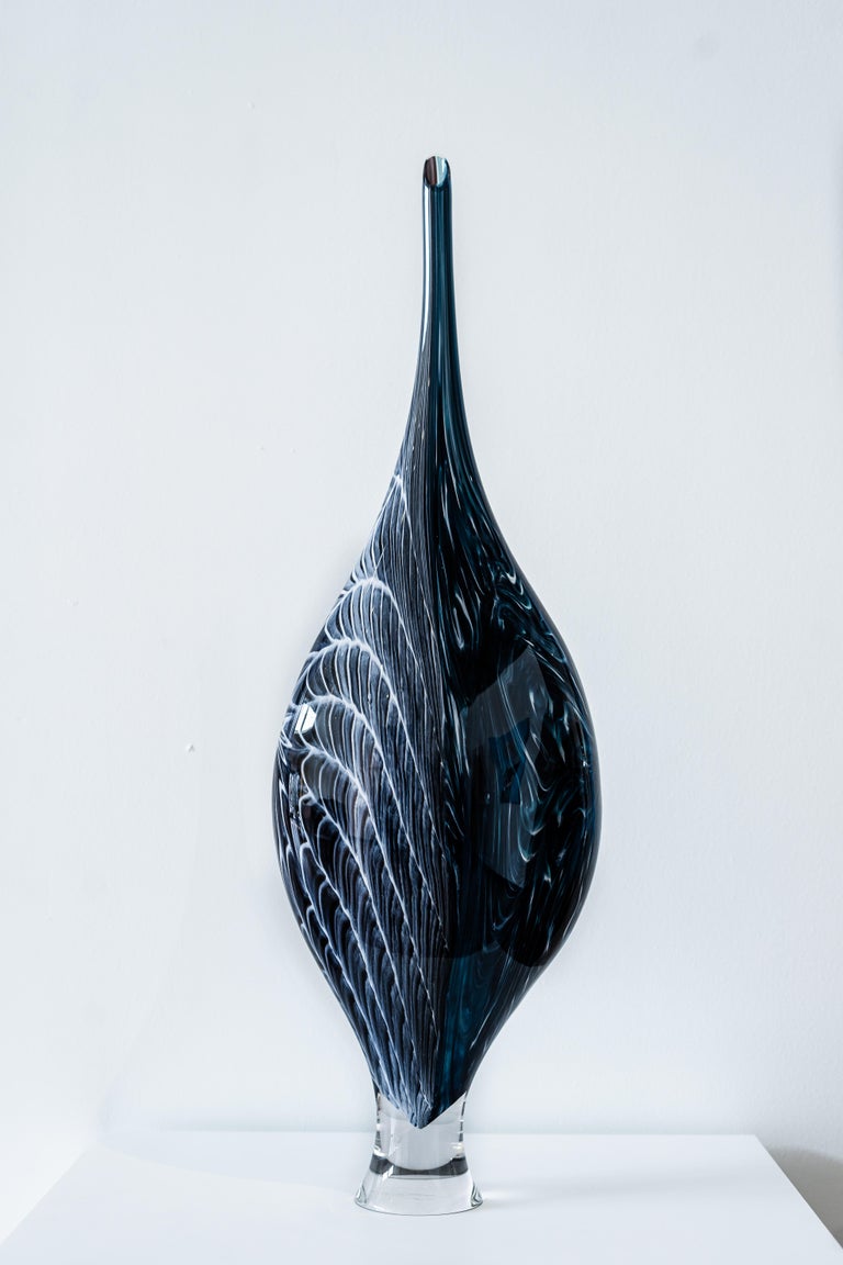 David Gappa Wavecrest Vase For Sale at 1stDibs
