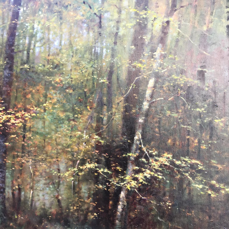 David Garcia - Grand sous-bois, Painting For Sale at 1stdibs