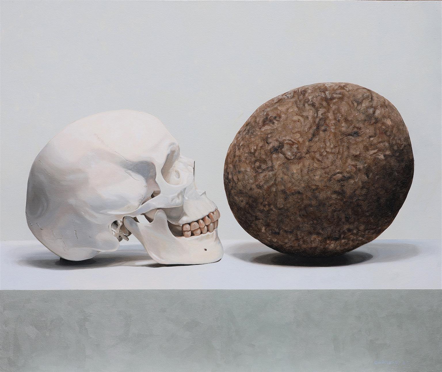Still-Life Painting de David Garneau - La duda cartesiana