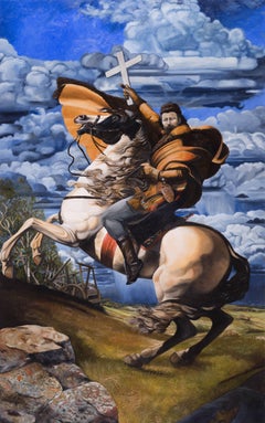 Louis David Riel (after Jacques Louis David)