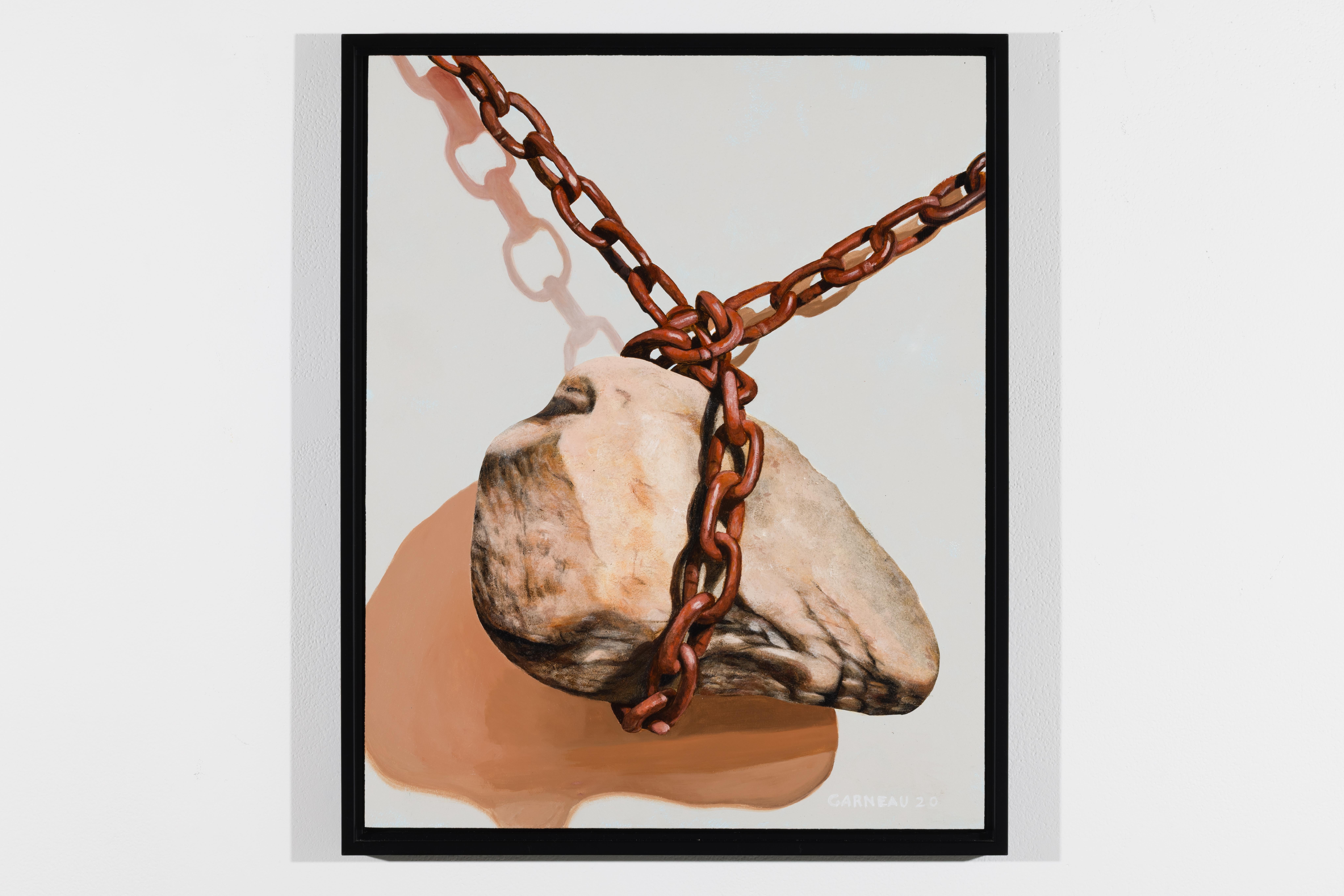 David Garneau Still-Life Painting - Refusal to Speak While in Captivity