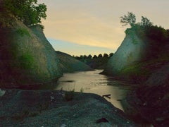 Frosterly Limestone Quarry, Limited Edition Landscape Colour Photographic Print