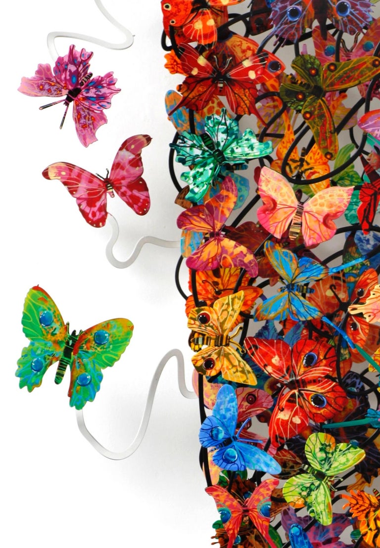 David Gerstein Elegance figurative wall sculpture For Sale at 1stDibs