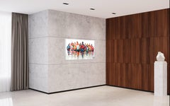 Marathon NY - escultura figurativa de pared