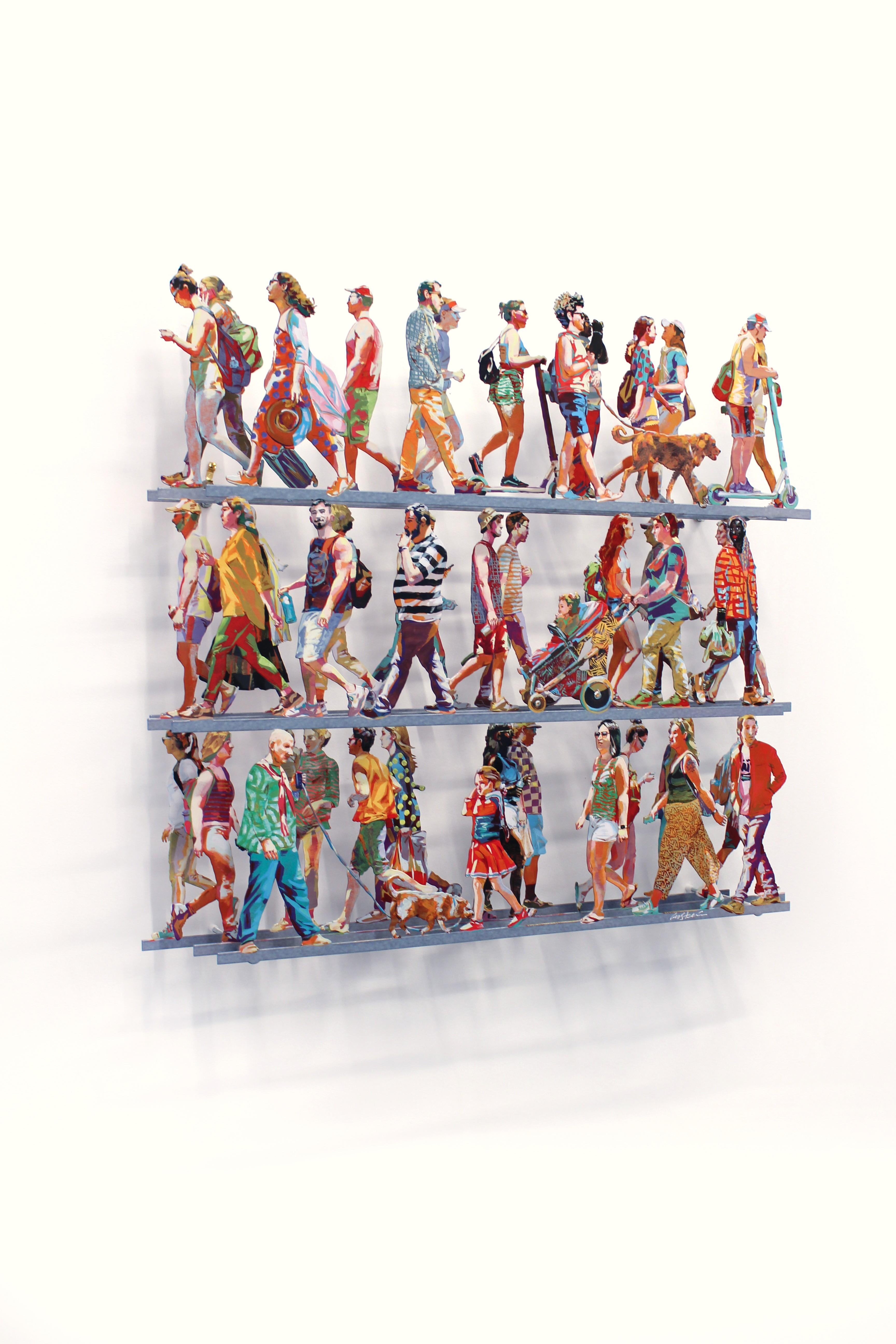 5th Avenue Q - Sculpture by David Gerstein