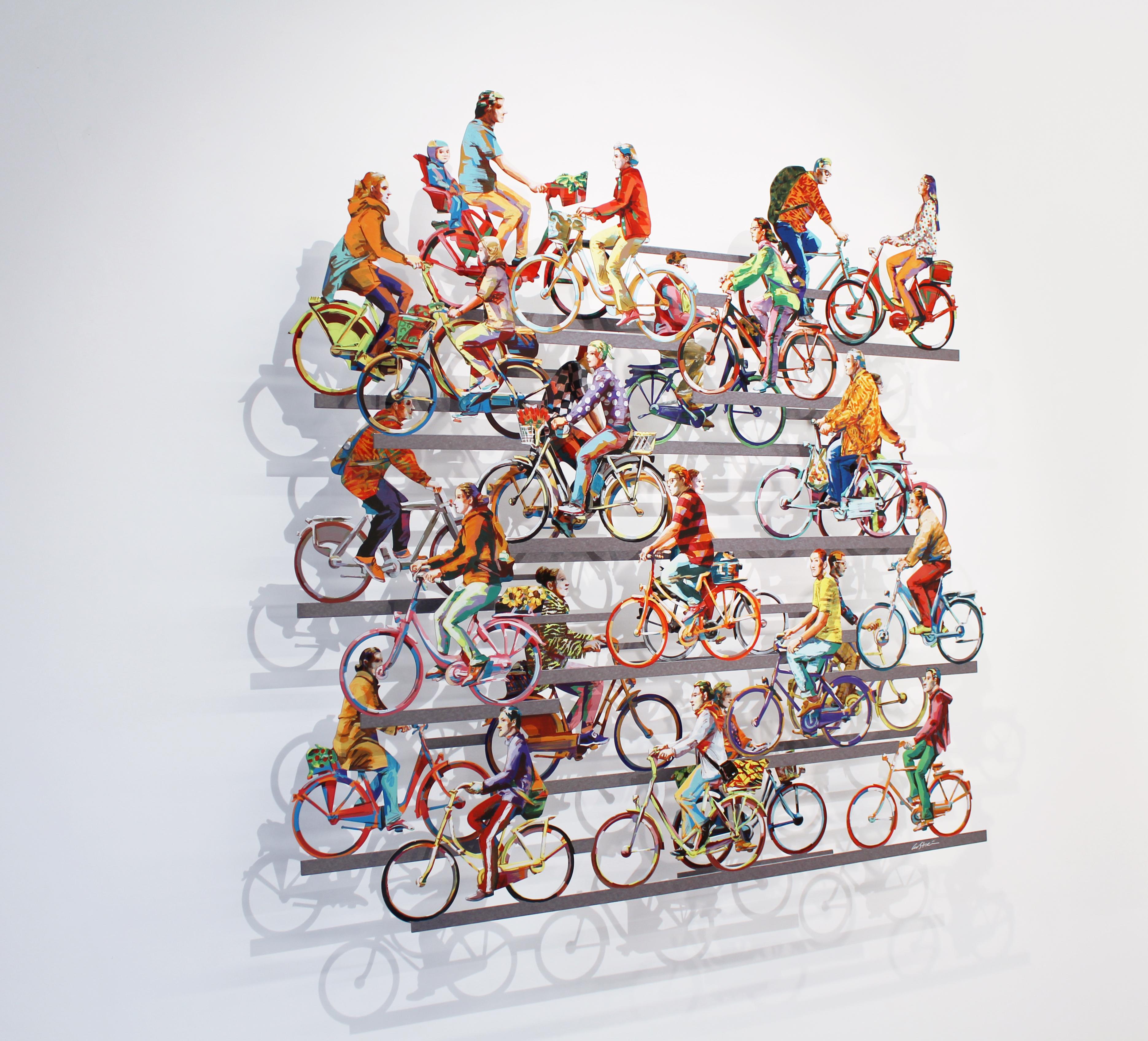 Città su ruote - Sculpture di David Gerstein