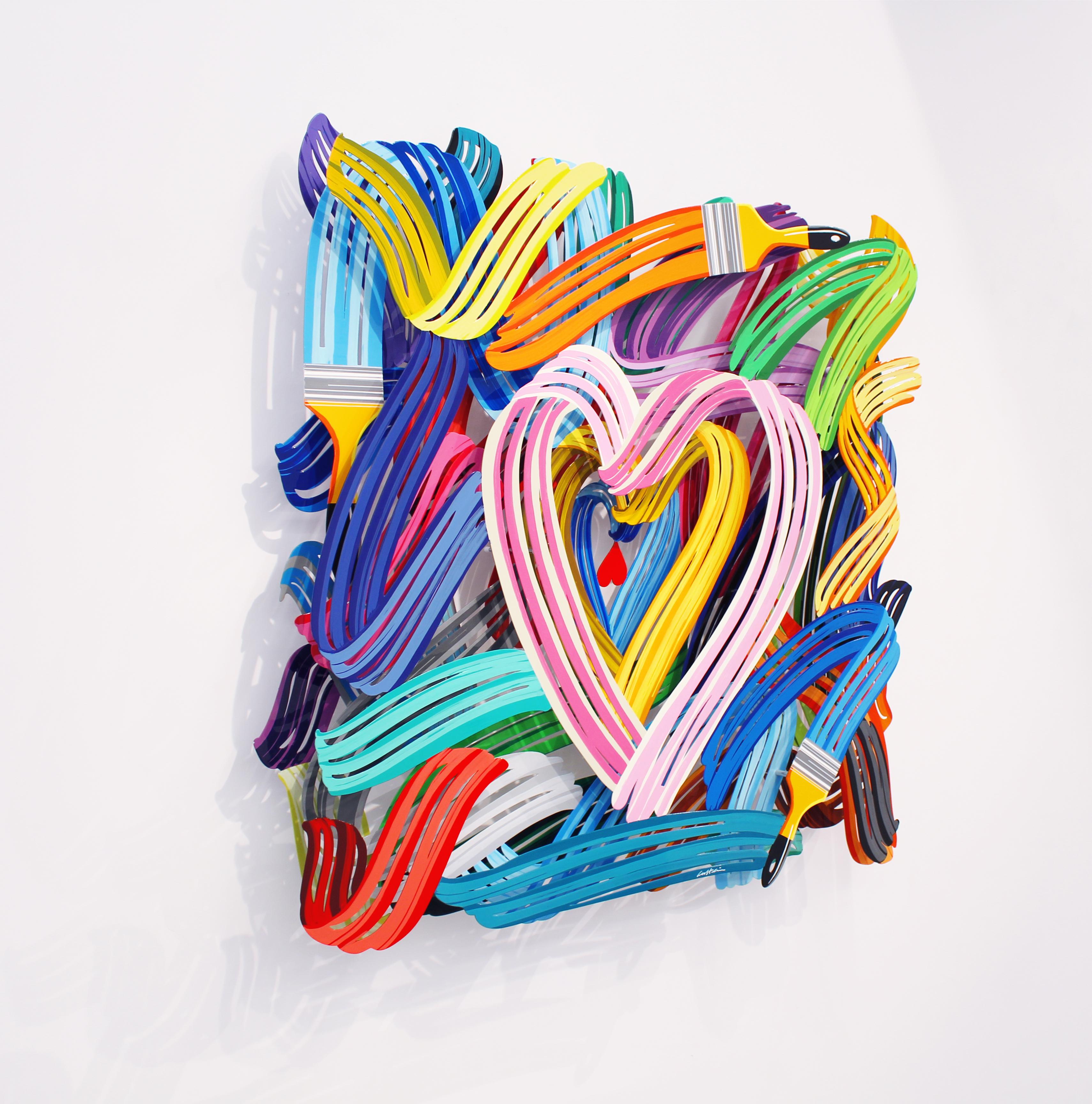 Gota de Amor - Sculpture de David Gerstein