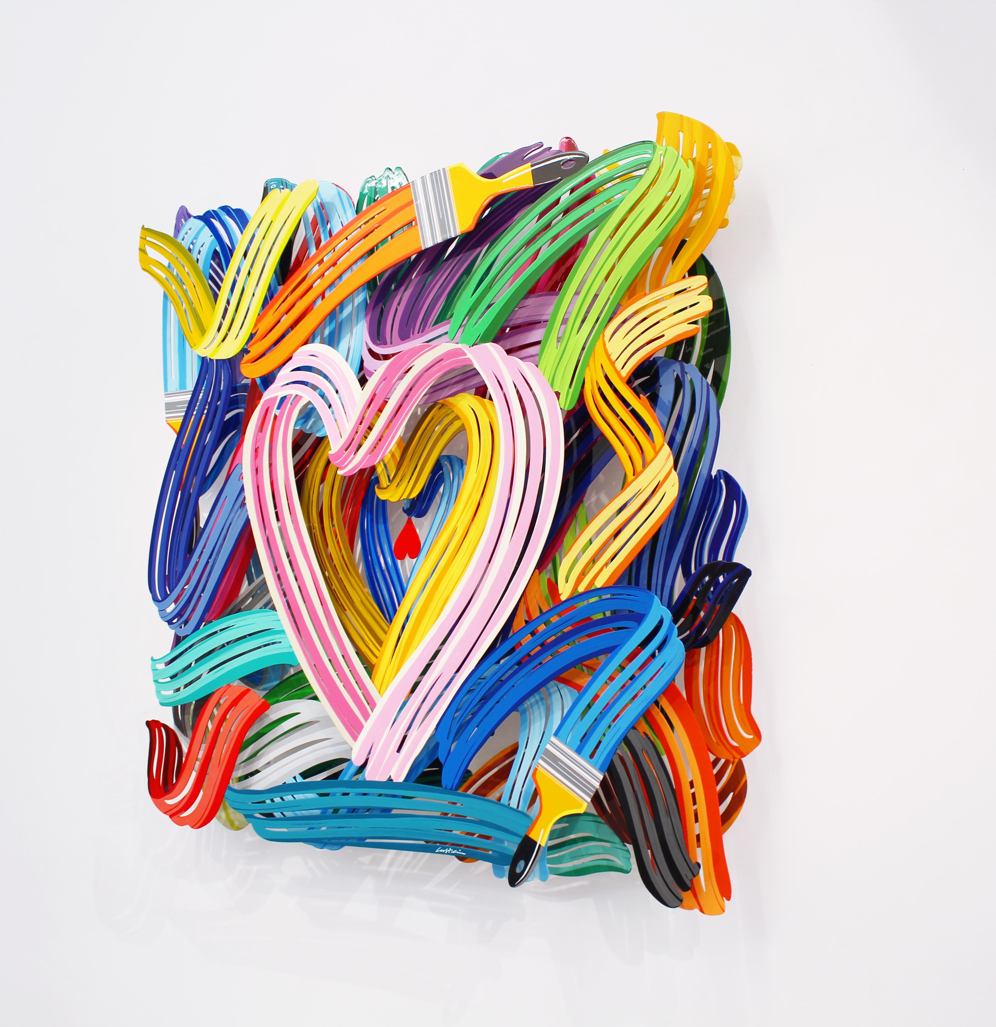 Gota de Amor - Sculpture Arte pop de David Gerstein
