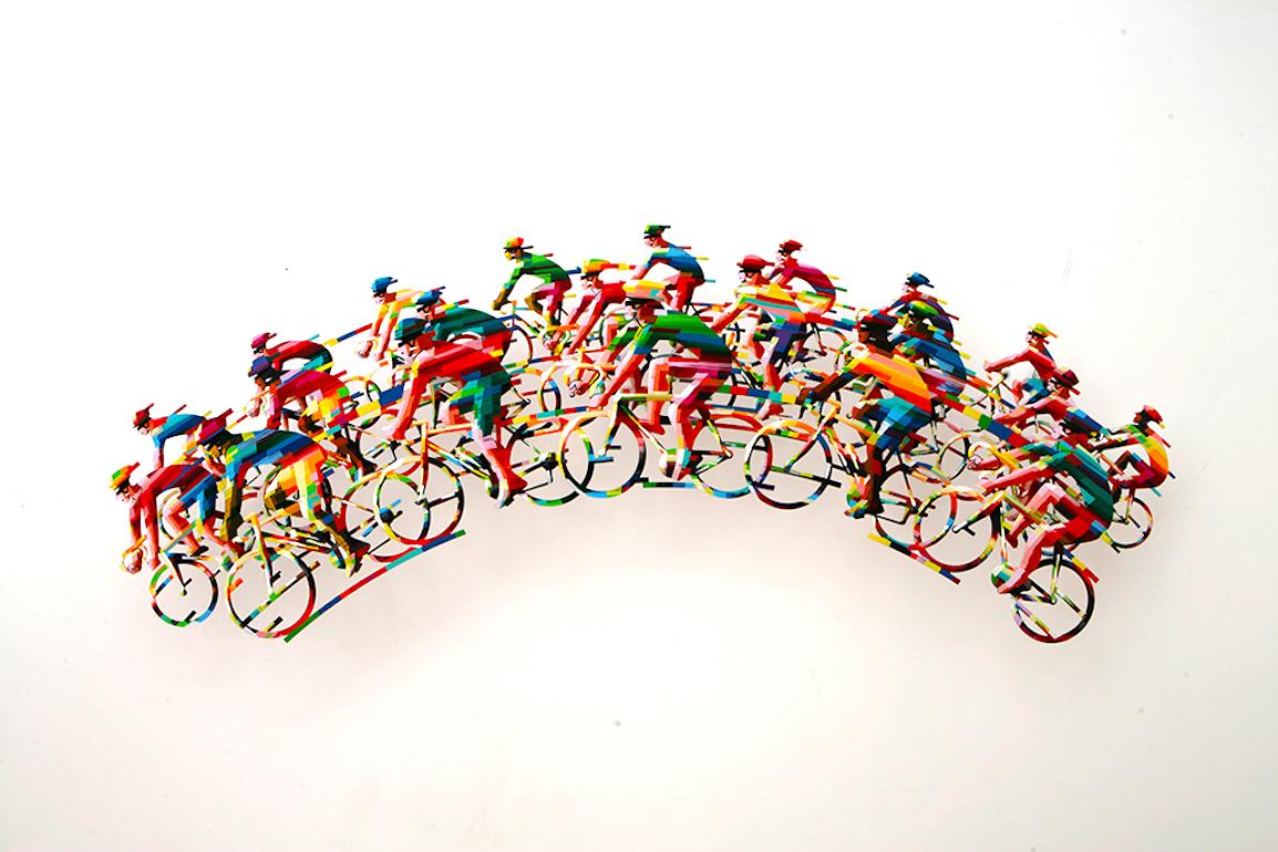 David Gerstein Figurative Sculpture - Tour De Force - A