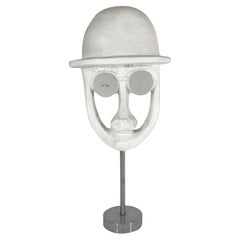 David Gil Bennington Potters Verspiegelte Gläser Mid Century Skulptur Maske