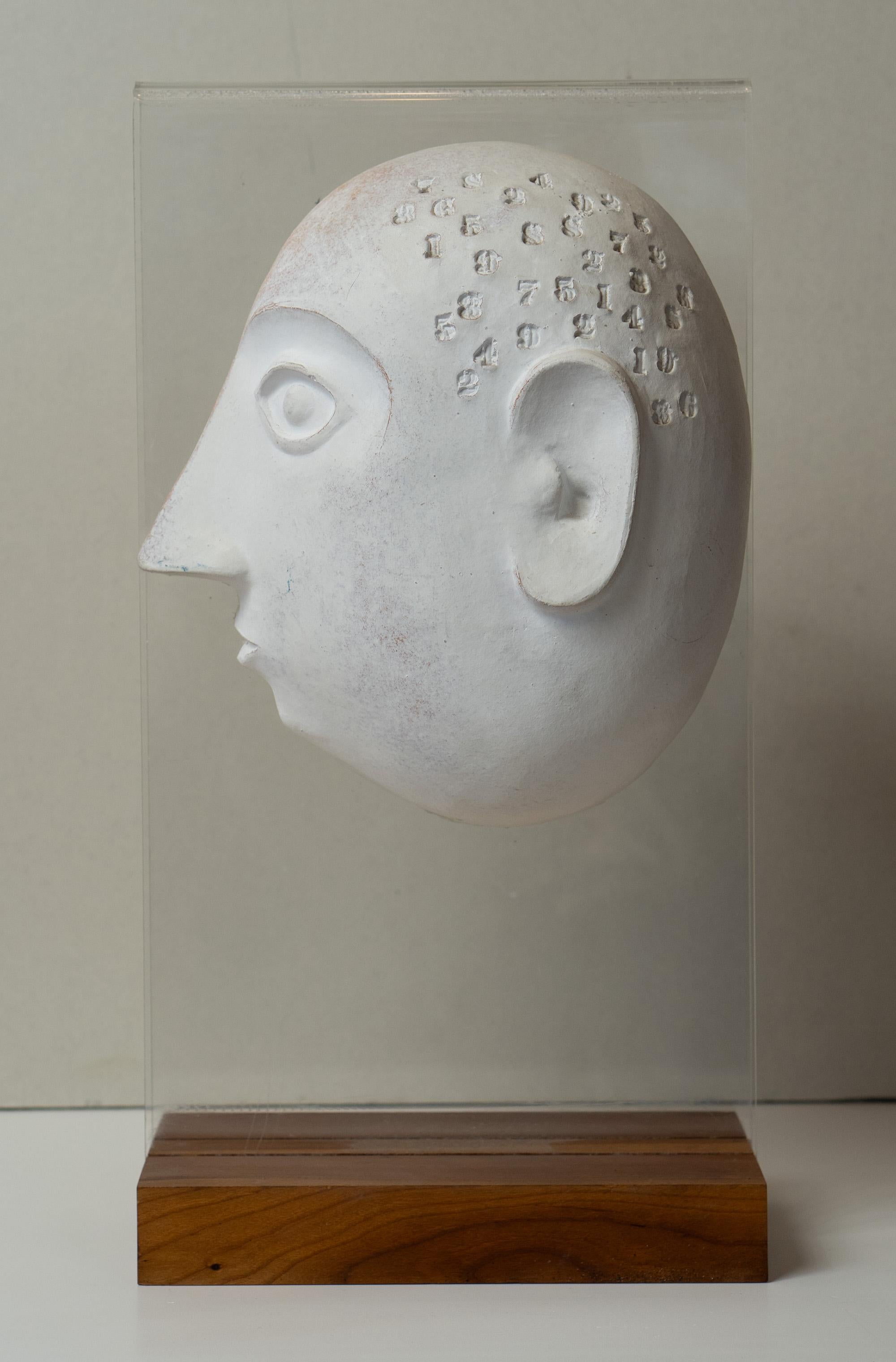 David Gil para Bennington Potters Escultura abstracta de cerámica Busto Cerámica/Lucita Estadounidense en venta
