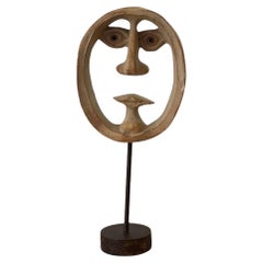 Vintage David Gil for Bennington Pottery Ceramic Head Sculpture