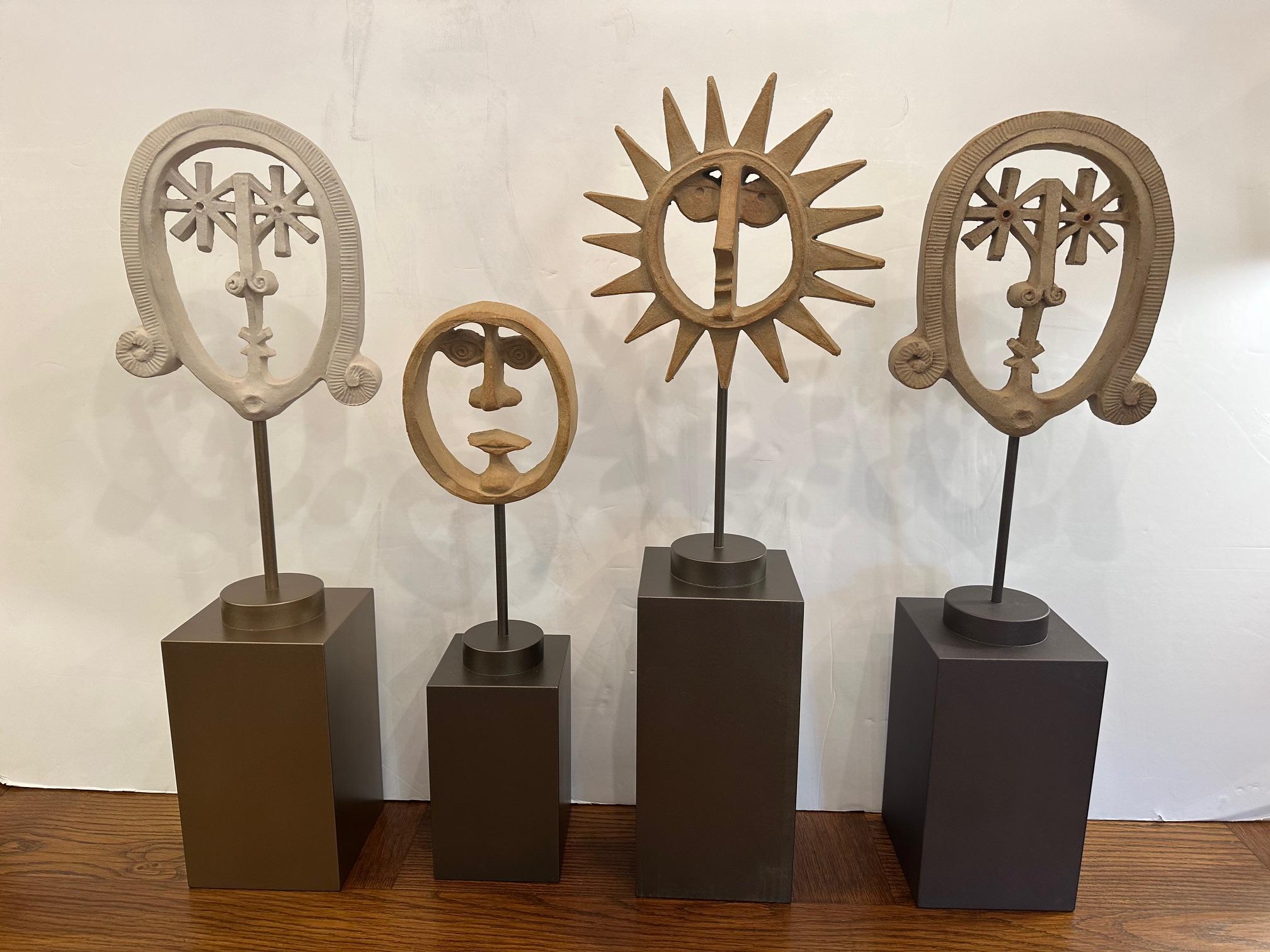 David Gil Original Pottery Wall Sculpture (Keramik) im Angebot