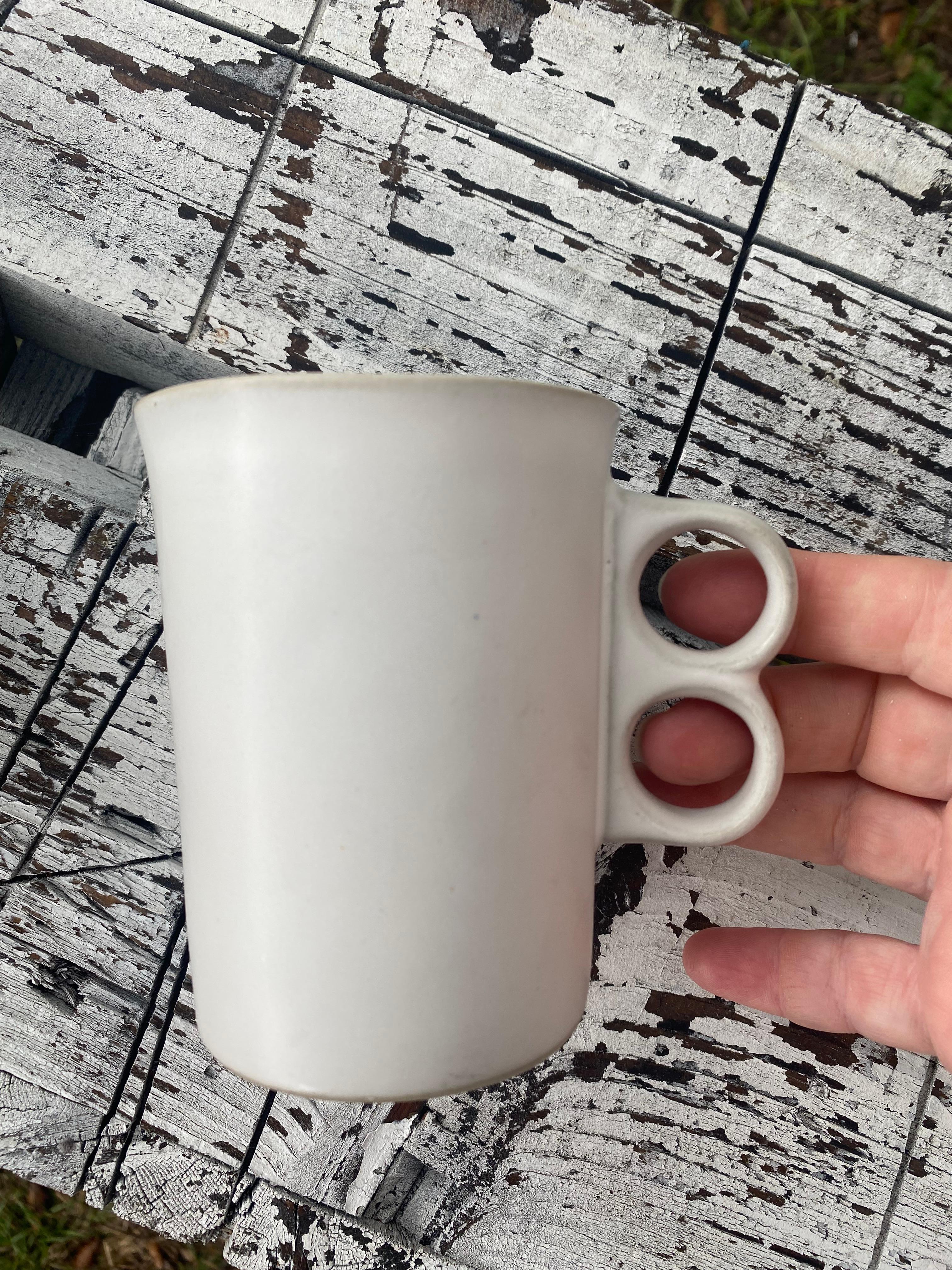 Mid-Century Modern David Gil “Trigger” Bennington Potters Mugs, Set of 10 For Sale