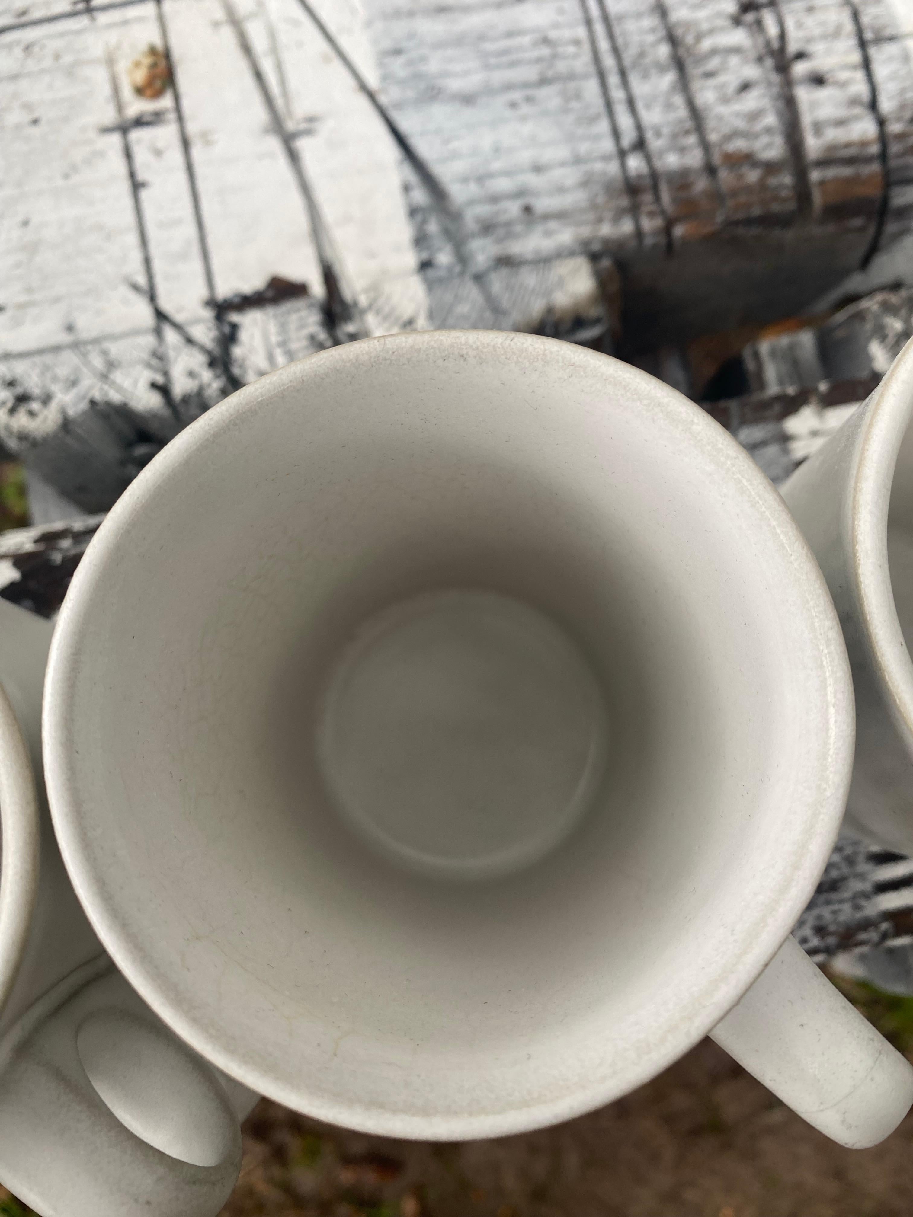 David Gil “Trigger” Bennington Potters Mugs, Set of 10 For Sale 1