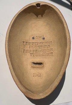 David Gil wall ceramic/pottery sculpture by Bennington Potters .