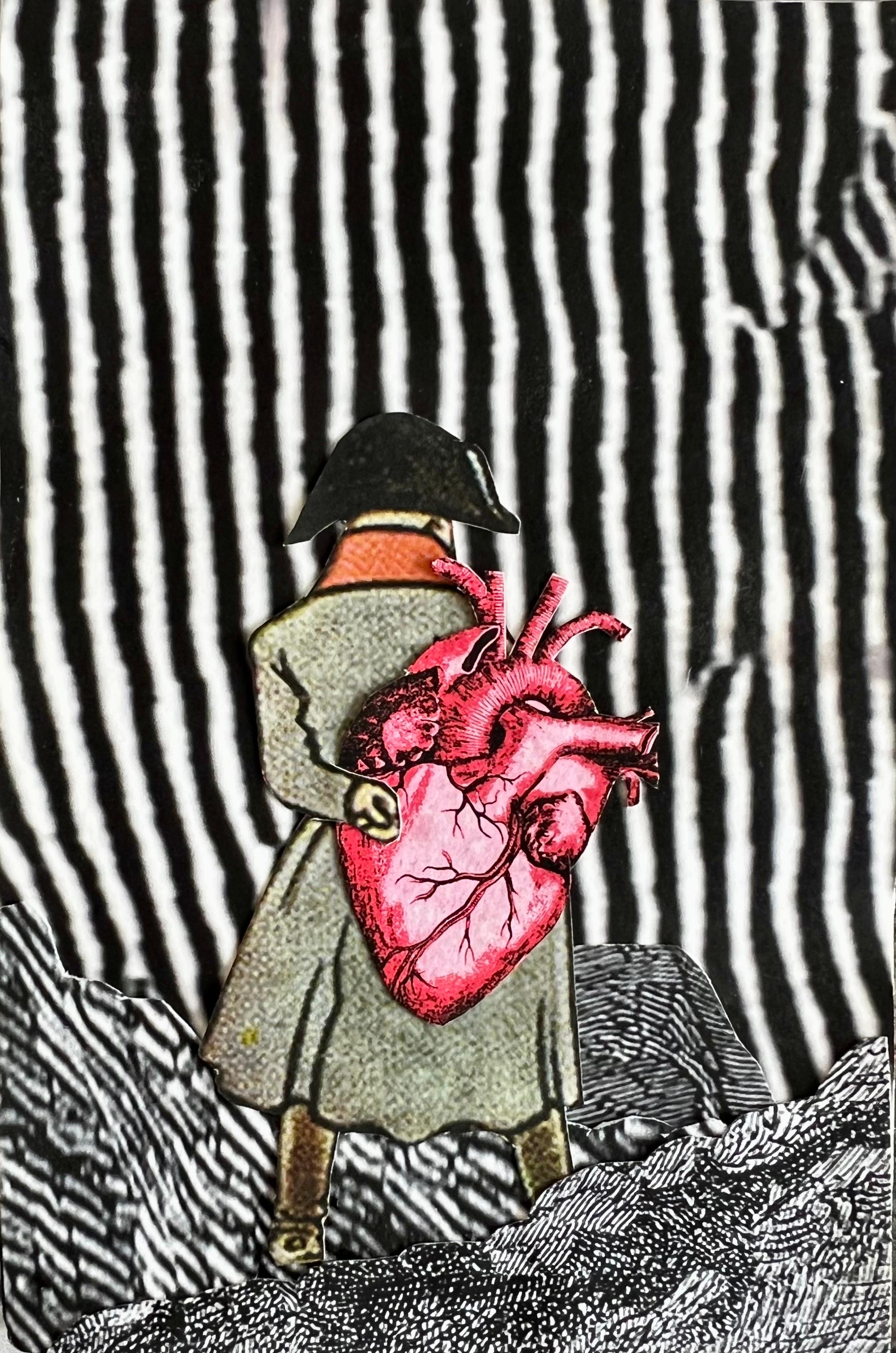 Collage, Aquarell, David Gilhooly, California Funk, Surrealismus, Mischtechnik