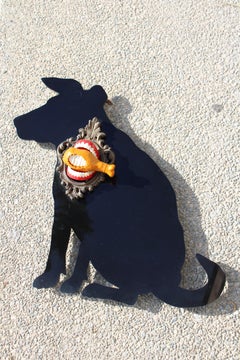 David Gilhooly Sculpture en plastique et acrylique, Chomp Station #10