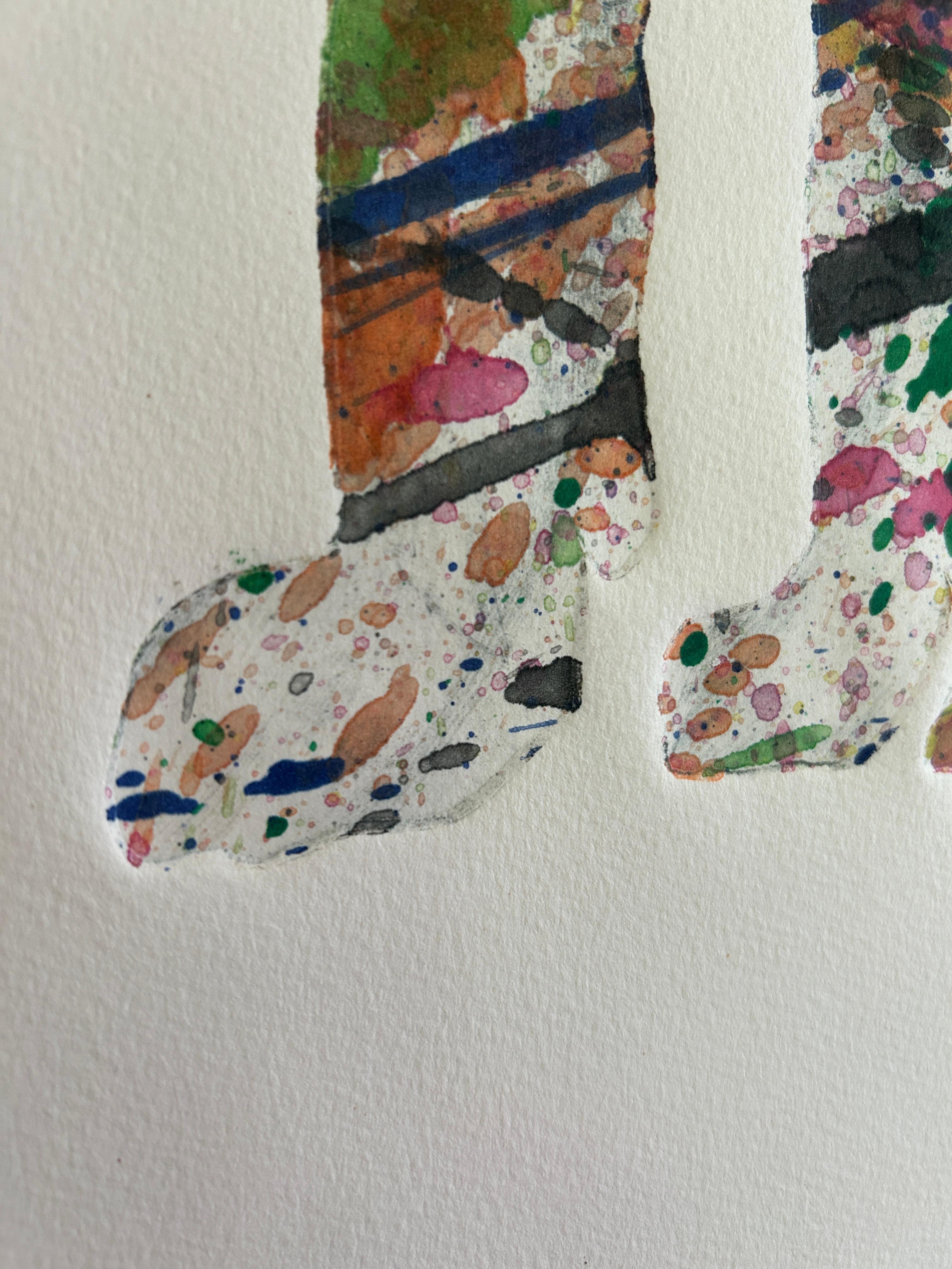 David Gilhooly 'JP's (Jackson Pollock's) Dog' Signed Print For Sale 4