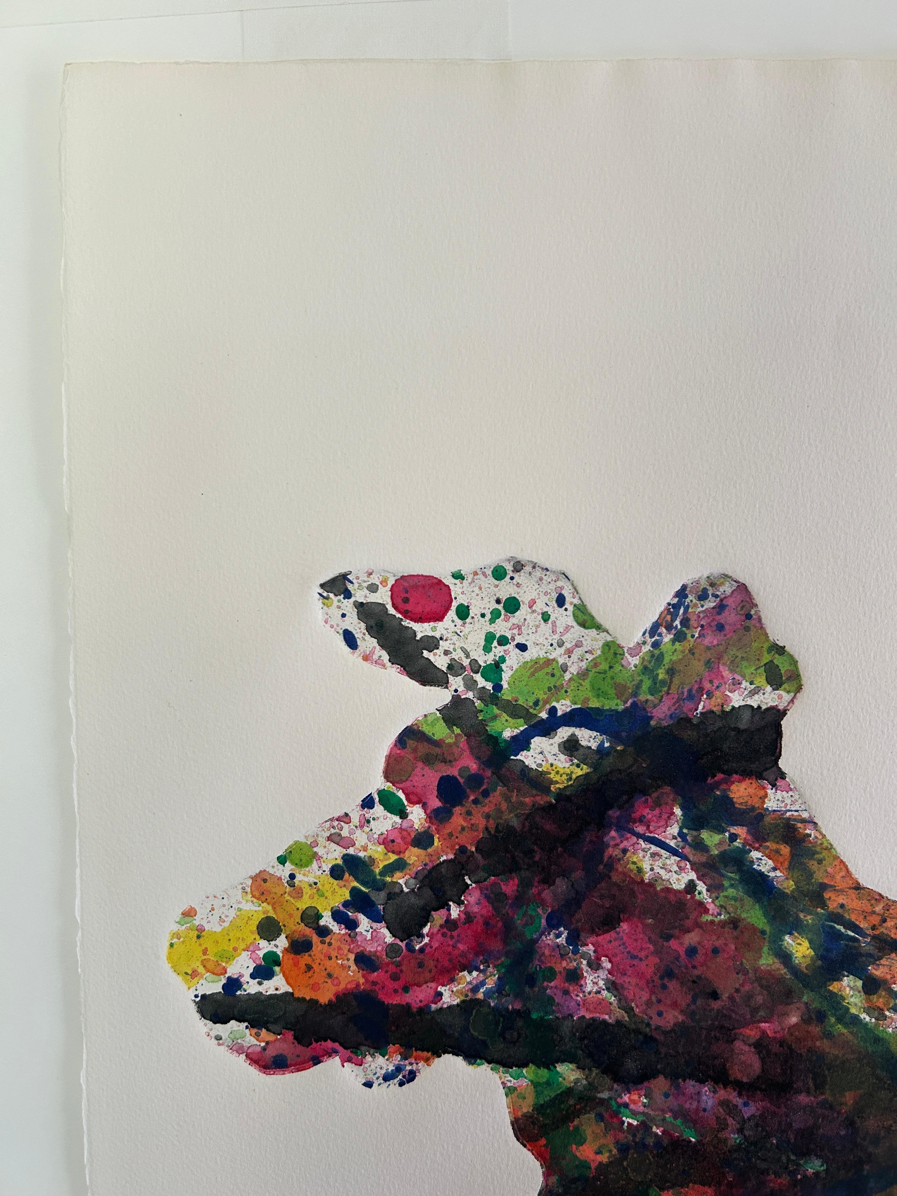 David Gilhooly 'JP's (Jackson Pollock's) Dog' Signed Print For Sale 5