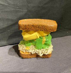 Rana e svizzero su segale