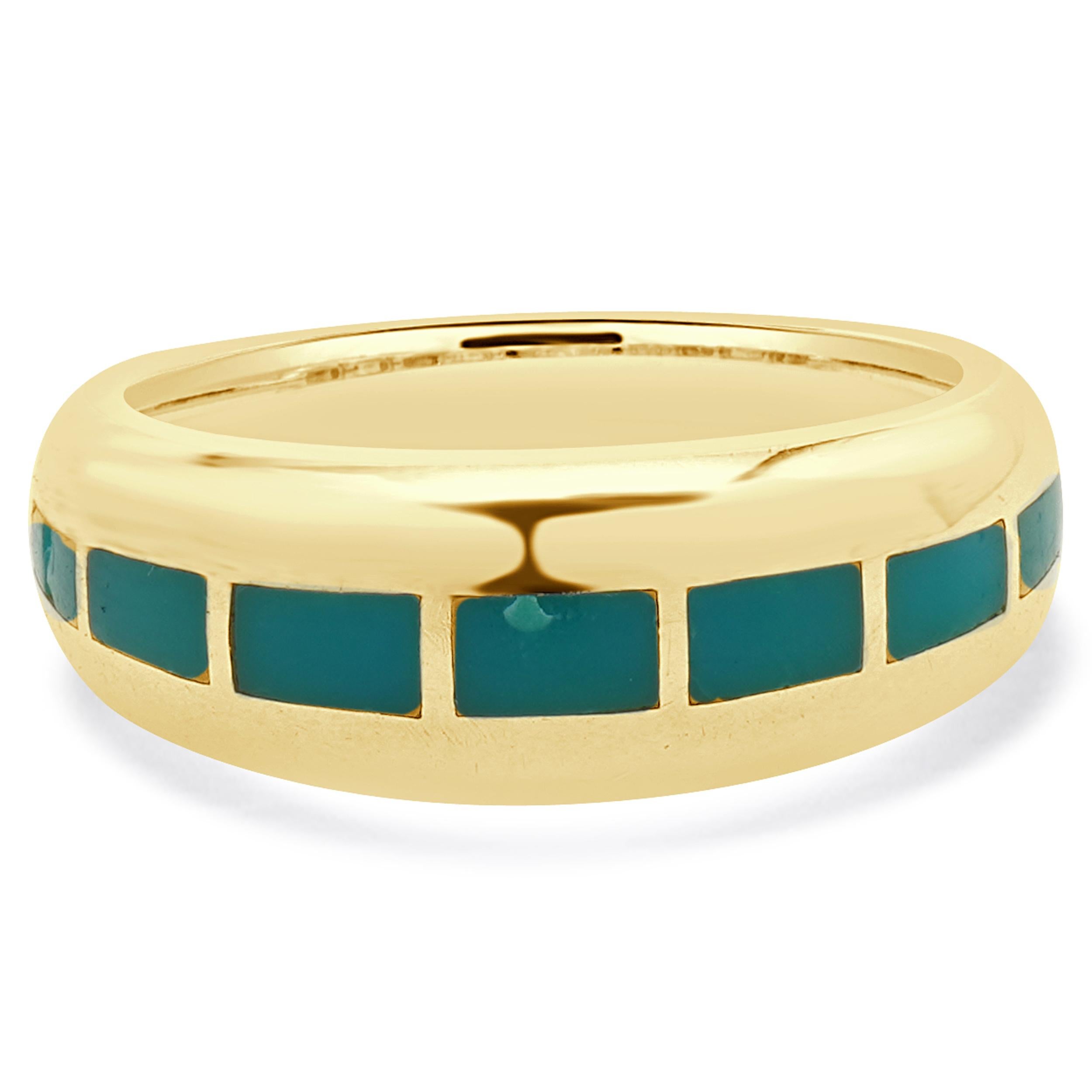 Concepteur : David Griego
Matériau : Or jaune 14k
Taille : 9
Poids : 10,52 grammes