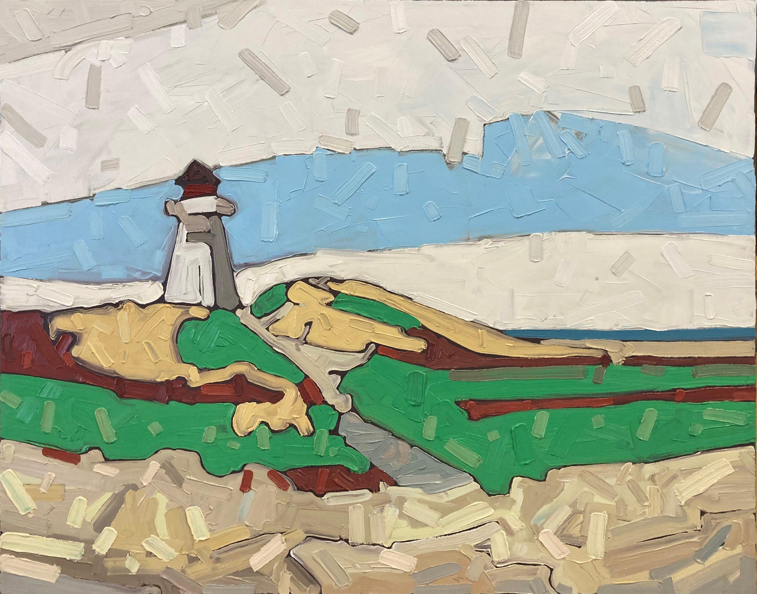 Landscape Painting de David Grieve - Guíanos 2