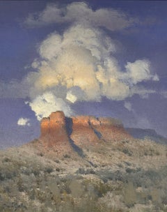 "Face of the Ancients" (2024) Original Southwestern Landscape Oil Painting