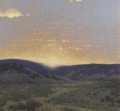 "Morning Glory" (2024) By David Griffin, Original Landscape Oil Painting