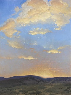 "Morning Glory" (2024) By David Griffin, Original Landscape Oil Painting
