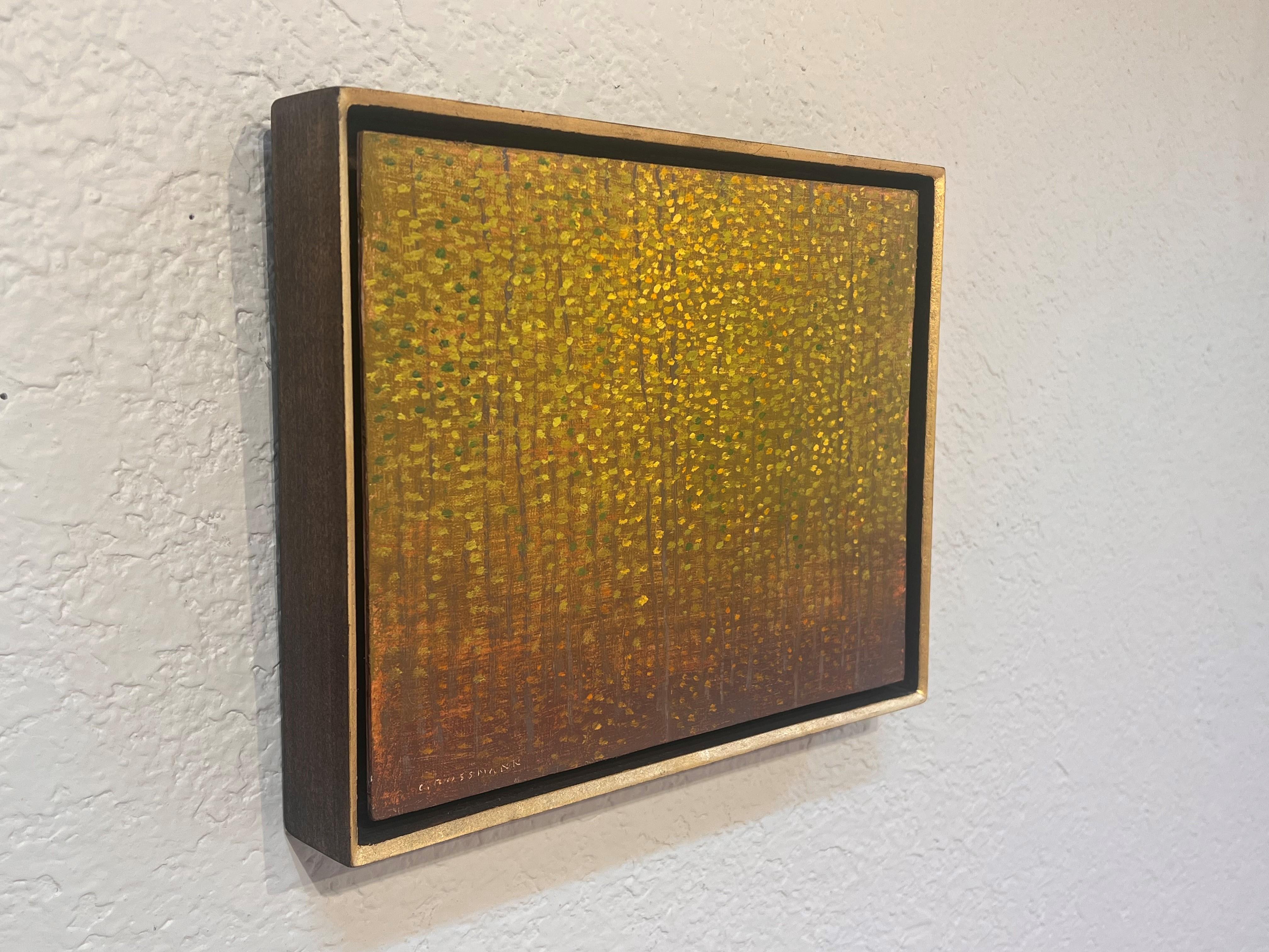 Luz de principios de otoño, pintura al óleo de paisaje abstracto en venta 1