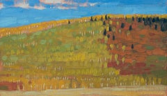 "I colori degli alberi di settembre vicino a Mesa Pinyon" di David Grossmann, dipinto originale