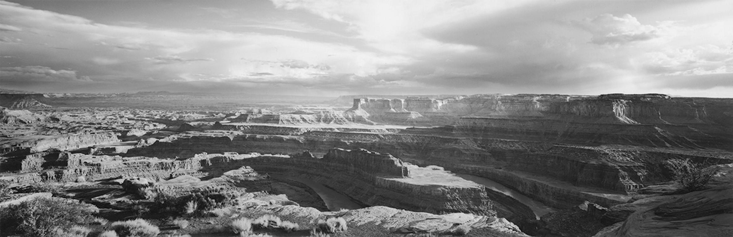 David H. Gibson Black and White Photograph - Magnificent Dead Horse Point, Moab, Utah