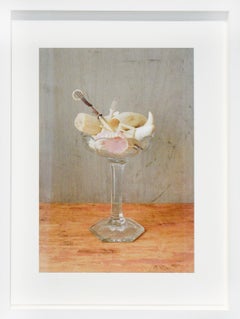Compote with Teeth (Still Life Photograph of White Teeth in a Glass Cup)