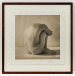 Seated Nude, Nude Portrait Photograph by David Halliday