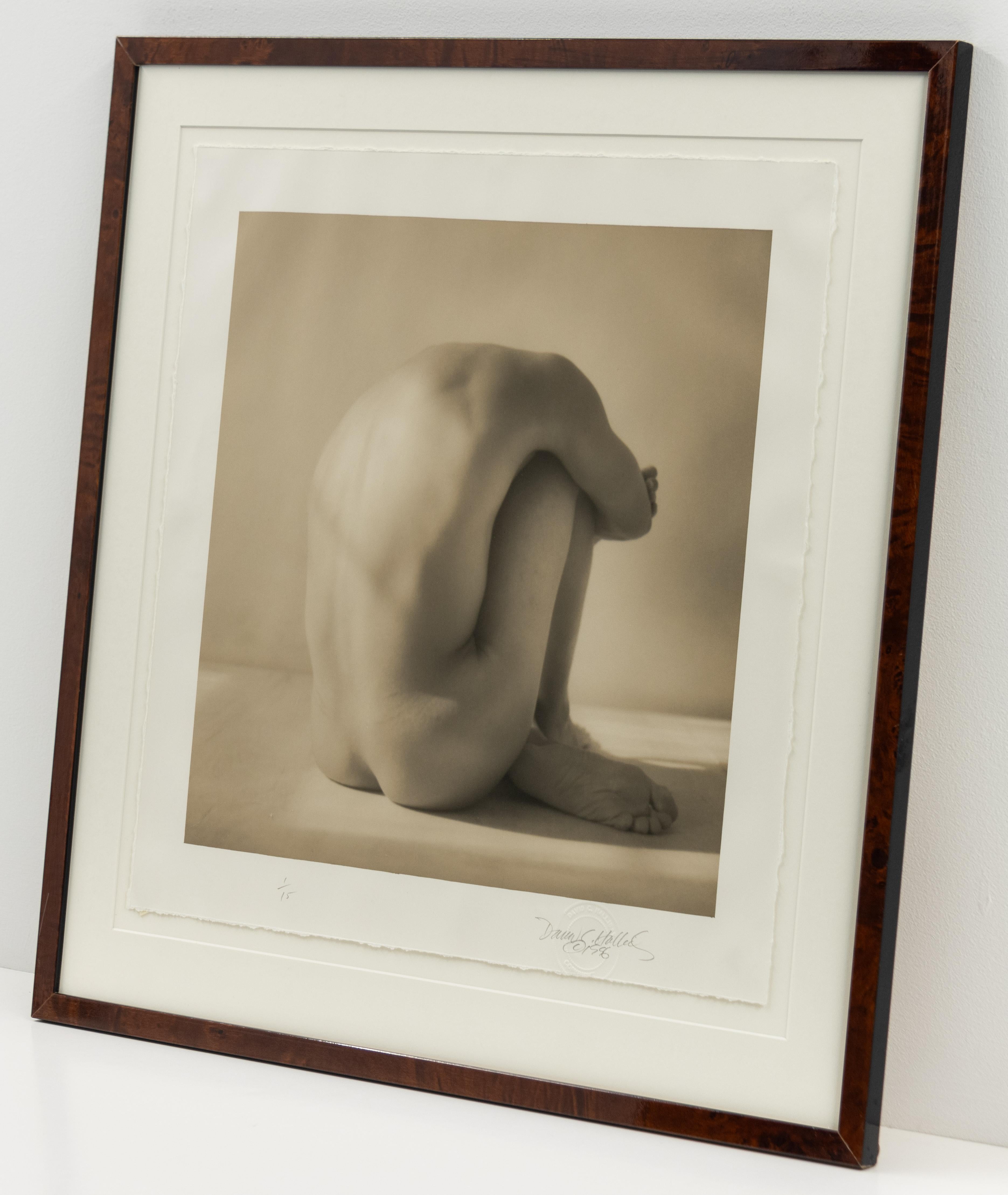 Sitzender Akt, Aktfotografie von David Halliday im Angebot 2