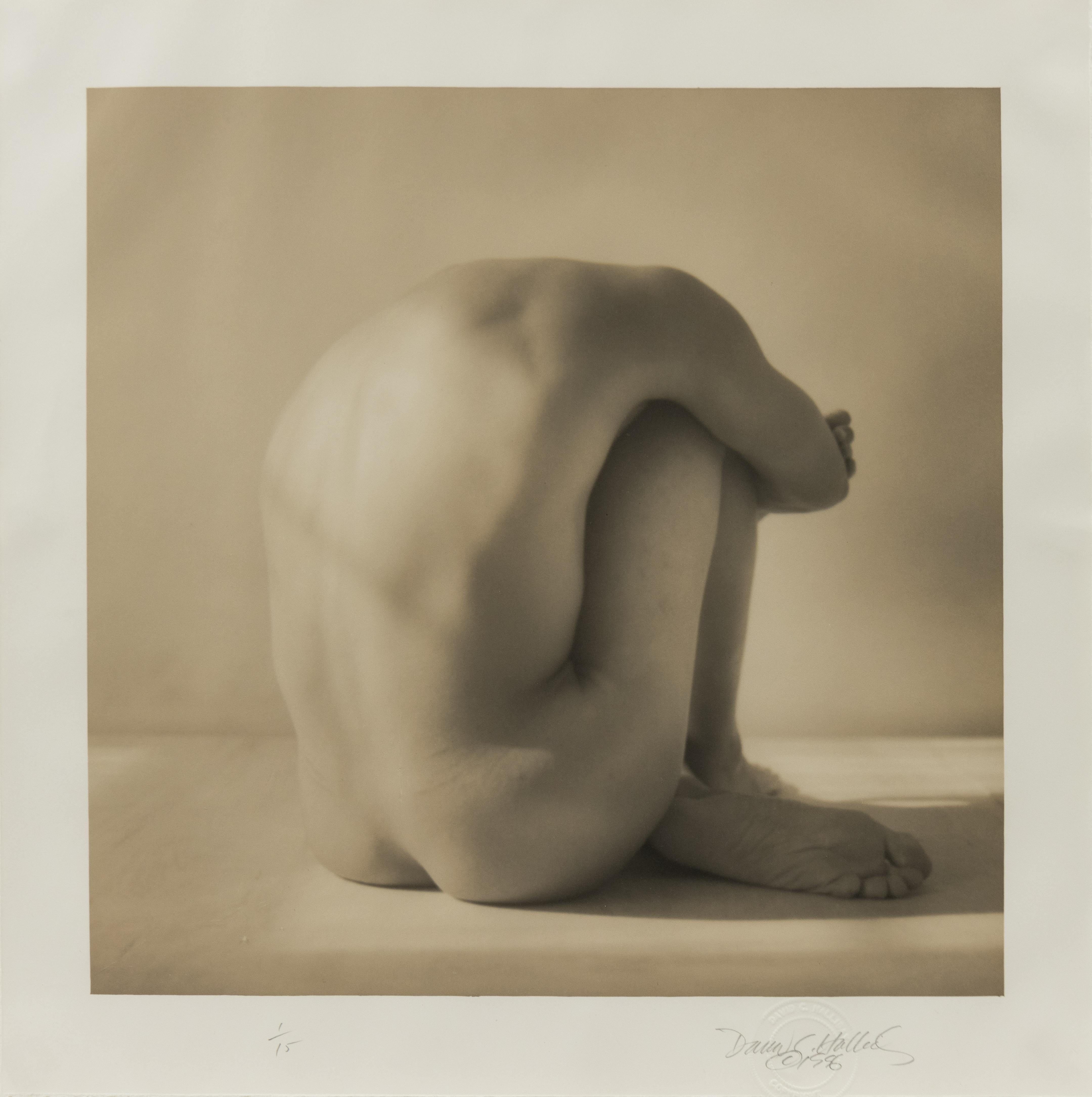 Sitzender Akt, Aktfotografie von David Halliday im Angebot 3