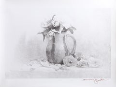 Roses dans un pichet, photographie de David Hamilton