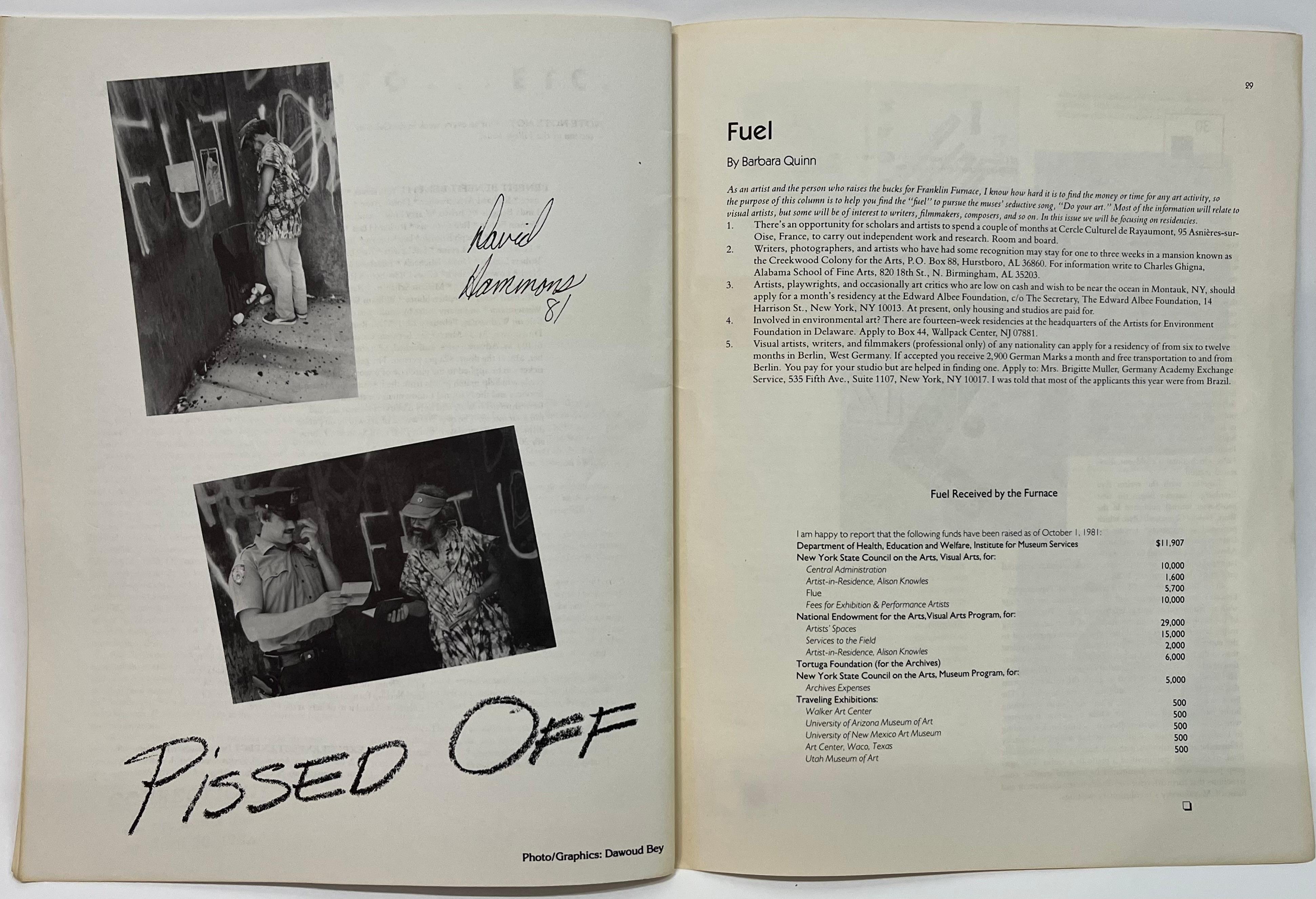 David Hammons Franklin-Ofen 1981 (Postmoderne) im Angebot