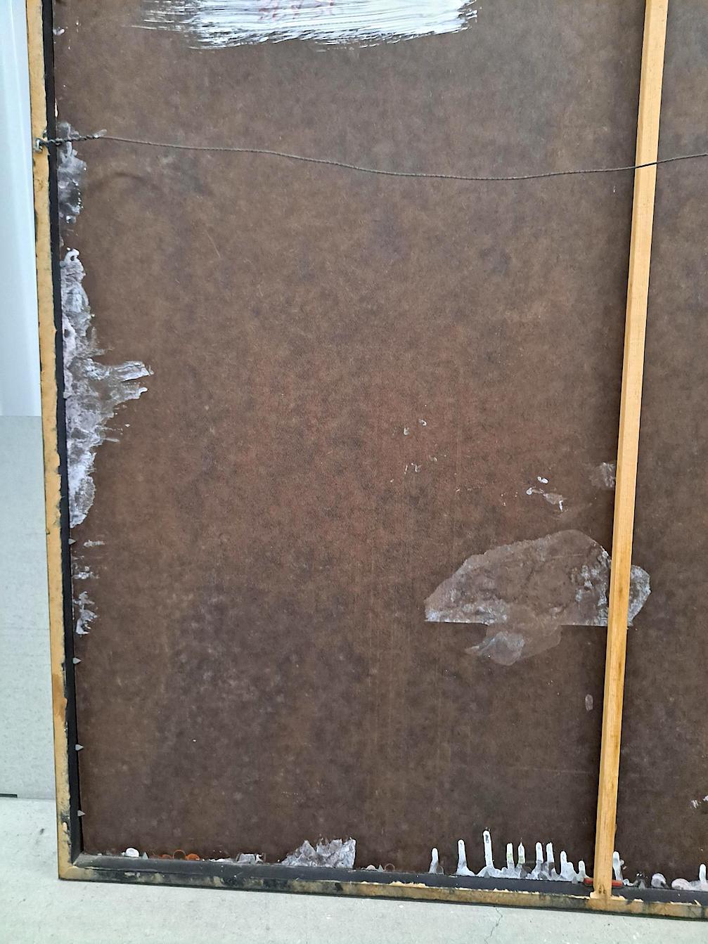 David Hammons, Gray & Rust Abstract For Sale 10